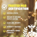 Manuka Daddy - Raw & Certified, MGO 100+ Manuka Honey, 100% Pure, Non-GMO, Direct from New Zealand, Daily Wellness, Family-Owned, 8.8oz (250g)