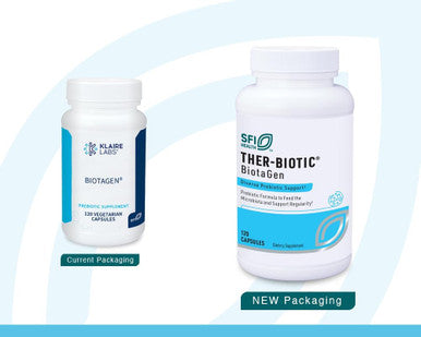 Klaire Labs Biotagen - Prebiotic Inulin, Beta-Glucan & Arabinogalactan To Support Gut Microbiota (120 Capsules)