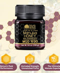 NatureÃ¢â‚¬â„¢s Gold Raw Manuka Honey, Certified High MGO | Authentic MGO, 100% Pure Genuine Traceable Hive to Home