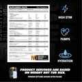 EHP Labs Hectic PreWorkout High Stim Advanced Pre Workout Powder for Max Performance Caffeine Beta Alanine Coconut Water Energy Pump Recovery and Hydration 40 Serves Blue Raspberry