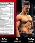 Muscletech Whey Protein Powder (4 Pound) And Nutricost Creatine Monohydrate Micronized Powder 500G Bundle
