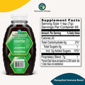 Amazing Herbs Raw Natural Honey Herbal Honey Infused With Ecea Elderberry Garlic Eucalyptus Extracts and Pure Black Seed Oil Non Gmo Gluten Honeyzest Immune Boost 16 Fl Oz