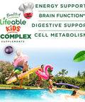 Lifeable Vitamin B Complex For Kids 90 Gummies