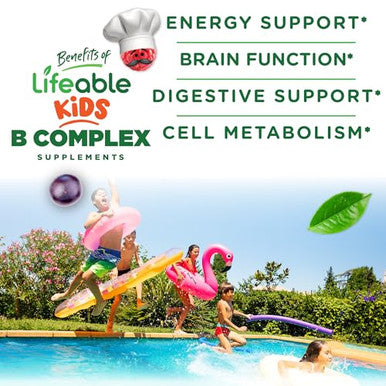 Lifeable Vitamin B Complex For Kids 90 Gummies
