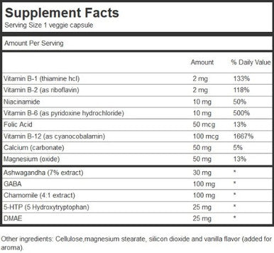 Elevate Recovery Supplements Mood Stabilizer-Xl: Mood Support Supplement With 13 Active Ingredients Including 5-Htp, Ashwagandha, Gaba & St. John'S Wort Extract - Mood Enhancer Supplements & Vitamins - 60 Capsules