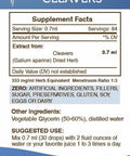 Secrets of the Tribe Cleavers Tincture Alcohol-Free Liquid Extract, Cleavers (Galium aparine) Dried Herb (2 FL OZ)
