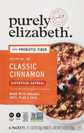 Purely Elizabeth, Superfood Vegan Oatmeal, Classic Cinnamon, 9.12 Oz, 6 Packets