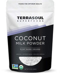 Terrasoul Superfoods Organic Coconut Milk Powder 16 Oz - Plant-Based Creamer | Keto Friendly