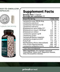 Primal Harvest Greens Powder & Primal Probiotics Supplements Bundle