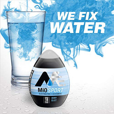Mio Sport Berry Blast Naturally Flavored Liquid Water Enhancer With Electrolytes & B Vitamins 1.62 Fl Oz Bottle