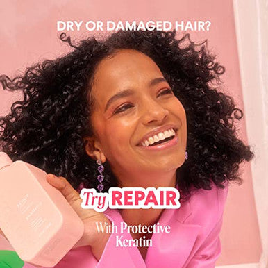 Monday Haircare Repair Shampoo And Conditioner Set 12Oz For Dry To Damaged Hair Made With Keratin Coconut Oil Shea Butter And Vitamin E
