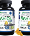 Ecostream Naturals Wild Caught Omega 3 Fish Oil Dpaepadha Supplement 2900 Milligrams Now With Even More Dpaepadha