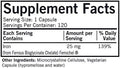 Iron 25 mg Bio-Max Series Capsules - Hypo - 120 ct