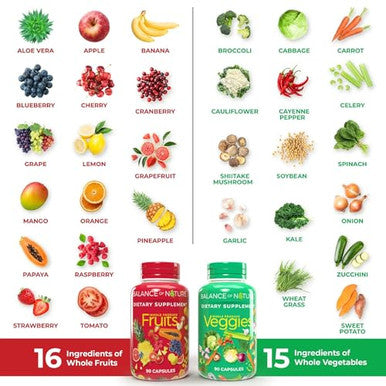 Balance Of Nature Fruits & Veggies Supplements