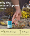 Herbamama Liquid Drops Kit - Bundle Of Cryptolepis Root & Black Elderberry Tincture 2 Fl Oz - Vegan Non-Gmo Sugar & Alcohol- - 2 Pack