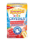 Emergen-C Kidz Crystals On-The-Go Emergen-C Immune Support Supplement With Vitamin C B Vitamins Zinc And Manganese Sparkly Strawberry 28 Stick Packs