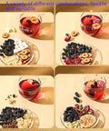 Dried black mulberries 10.58oz. Snacks and baked mulberry tea without sugar