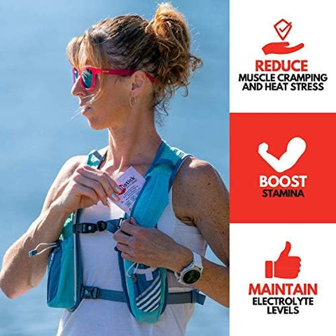 Saltstick Fastchews Electrolyte Replacement Tablets For Rehydration Exercise Recovery Youth & Adult Athletes Hiking Sports Recovery 10Ct Variety 4-Pack