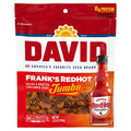 DAVID Jumbo Sunflower Seeds, Frank's RedHot Flavor, 5.25 oz. (Pack of 12)