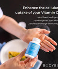 Bodybio Liposomal Vitamin C 60 Capsules Powerful Immune Support Maximum Absorption For Cell Support Super Antioxidant Pure Ascorbic Acid Ultimate Vitamin C