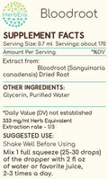 Bloodroot Tincture B120(2 pcs.) Alcohol-Free Extract, Super-Concentrated Responsibly farmed Bloodroot (Sanguinaria Canadensis) Dried Root (2x4 Fl Oz)