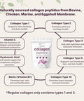 Micro Ingredients Multi Collagen Peptides Powder Packs 40 Stick