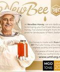 Manuka Honey Lozenges, 16 Count Made W/UMF 20+, MGO 1046 New Zealand Manuka Honey, UMF Certified, Monofloral, Traceable from Hive to Hand