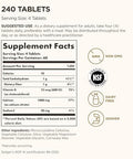 Solgar Calcium Citrate With Vitamin D3 240 Tablets Promotes Healthy Bones and Teeth Supports Musculoskeletal and Nervous Systems NonGmo GlutenFree Dairy Kosher 60 Servings
