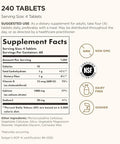 Solgar Calcium Citrate With Vitamin D3 240 Tablets - Promotes Healthy Bones & Teeth Supports Musculoskeletal & Nervous Systems - Non-Gmo Gluten-Free Dairy Free Kosher 60 Servings