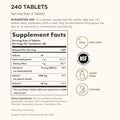 Solgar Calcium Citrate With Vitamin D3 240 Tablets - Promotes Healthy Bones & Teeth Supports Musculoskeletal & Nervous Systems - Non-Gmo Gluten-Free Dairy Free Kosher 60 Servings