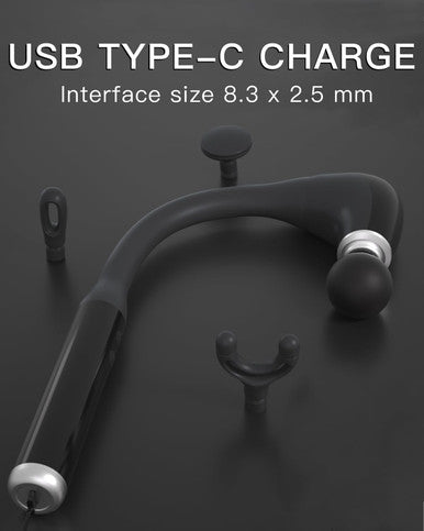Massage Gun With Extension Handle, Back Massager For Pain Relief Deep Tissue, Multifunction Massage Gun For Body Massage