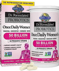 Amazing Grass Greens Blend Superfood: Super Greens Powder Smoothie Mix & Garden Of Life Dr. Formulated Women'S Probiotics Once Daily 16 Strains