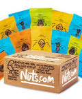 Nuts.com - Nuts and Dried Fruits Snack Box Ã¢â‚¬â€œ Gourmet Mix Assortment for Festive Gifts Ã¢â‚¬â€œ Package Includes Mixed Nuts, Dried Apricots & Fruits, Trail Mix, Heat Mix and Apple Pie Crunch