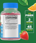 Lifeable Sugar Prebiotic Fiber + Women'S Multivitamin Gummies Bundle Great Tasting Vitamin Supplement Gluten Gmo Chewable Gummy