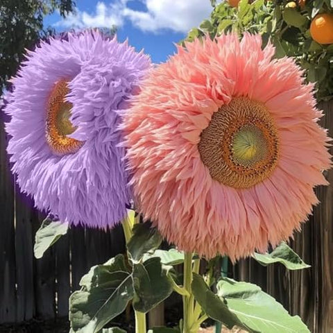 800pcs Teddy Bear Sunflower Seeds for Planting Giant Teddy Bear Sun Flower Seed Heirloom Attracts Pollinators