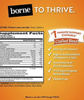 Airborne Kids 500Mg Vitamin C Chewable Tablets With Zinc Immune Support Supplement With Powerful Anitoxidant Vitamins A C & E 32 Chewable Tablets Very Berry