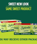 SPLENDA Stevia Zero Calorie Sweetener Plant Based Sugar Substitute Granulated Powder Single Serve Packets 500 Count (Pack of 1)