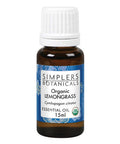 Organic Lemongrass 15 ml By Simplers Botanicals