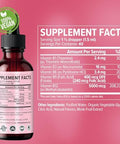 NUSAVA (4 Pack) Vitamin B12 Liquid Drops with B6 B12 Sublingual Vitamin B Complex Methylcobalamin 5000 mcg for Energy and Brain Support Strawberry 160 Servings