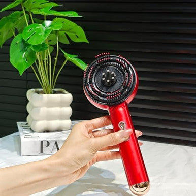 Moonflame 3 In 1 Scalp Massager Hair Growth Hair Oil Applicator Electric Scalp Brush For Deep Cleansing Stimulates Hair Regrowth For Men & Women Waterproof Head Massager For Scalp Care And Relaxation At Home