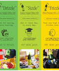 Graza Drizzle Extra Virgin Olive Oil, Finishing Oil - High Polyphenol Early Harvest EVOO Finishing Oil in a Glass Bottle - Single Origin Olive Oils from Spain - 16.9 Fl Oz (500ml)