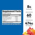 Nutricost Larginine Complex (Fruit Punch 60 Servings) Gluten Nongmo