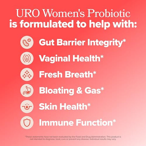 O Positiv Uro Women S Probiotic All-In-One Probiotic For Women - Vaginal Gut Skin And Oral Microbiome Health 20B Cfus Licorice Root Dandelion Non-Gmo Vegan Gluten-Free 30 Capsules