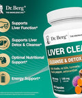 Dr Berg Nutritionals Liver Cleanse Detox Capsules W/Unique Blend Of Milk Thistle Ox 60 Capsules