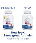 Nordic Naturals Vitamin D3 and K2 Gummies Pomegranate 60 Capsules