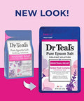 Dr Teal'S Pure Epsom Magnesium Salt Soaking SolutionMenstrual Relief With Herbal Plant Complex & Essential Oils 3 Lbs (Pack Of 4)