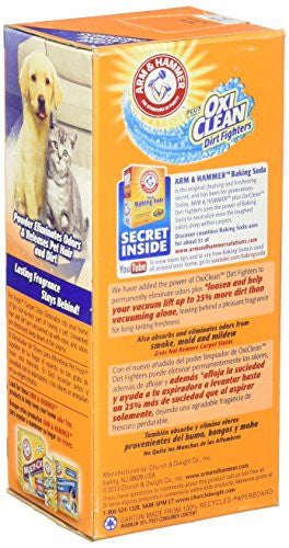 Arm & Hammer Pet Fresh Carpet Odor Eliminator Plus Oxi Clean Dirt Fighters 1.12 Lb