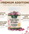 Hair Vitamins Women, Ultra Strength 5000Mcg Biotin, Collagen, Paba & More - Womens Hair Growth, Skin, Nails & Keratin Support Supplement, Infused W/ Argan Oil & Hyaluronic Acid, Non-Gmo - 120 Softgels