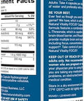 Natural Vitality Focus Magnesium LThreonate and Phosphatidylserine Nootropic Brain Supplements for Memory Focus and Cognition Gluten Vegetarian 60 Capsules