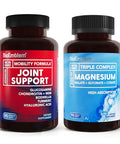 BioEmblem Triple Magnesium Complex and Joint Support for Enhanced Joint Health Vegan NonGMO